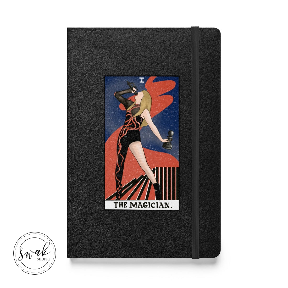 Taylor + Tarot The Magician Hardcover Bound Notebook Black
