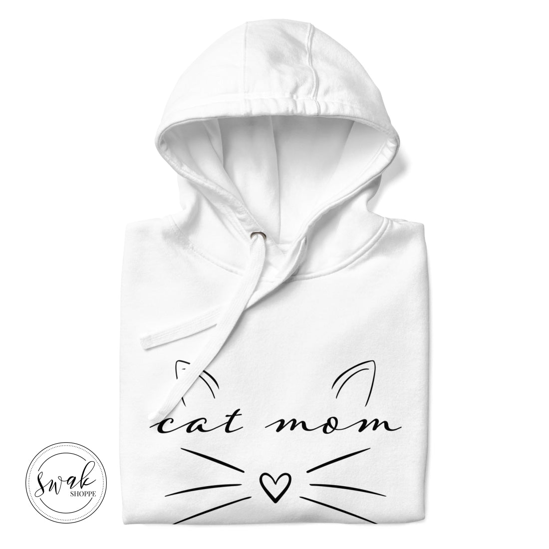 Cat Mom Sketch Unisex Hoodie