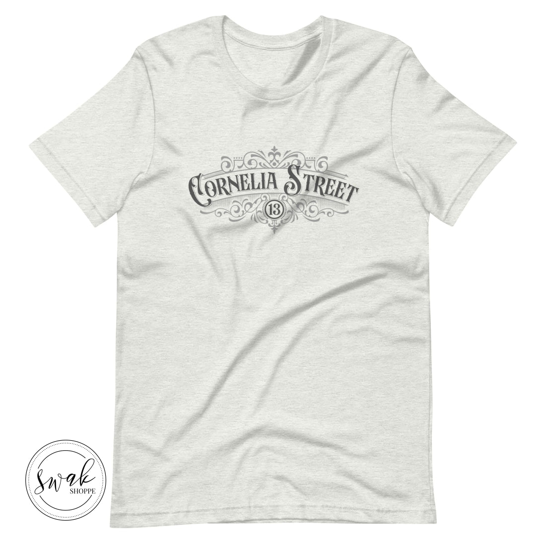 Cornelia Street Olde Shoppe Sign Unisex T-Shirt Ash / S