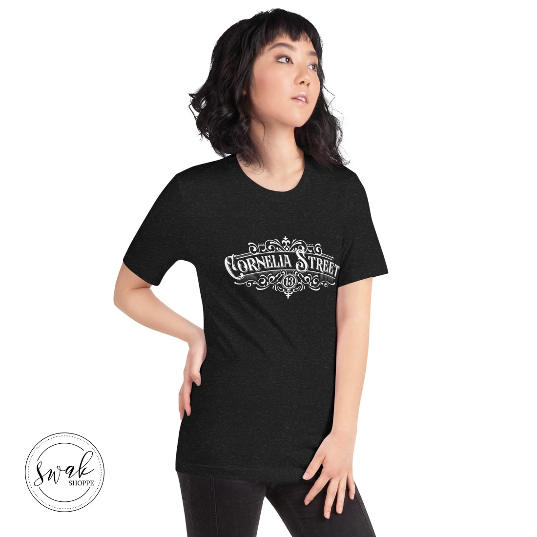 Cornelia Street Olde Shoppe Sign White Logo Unisex T-Shirt