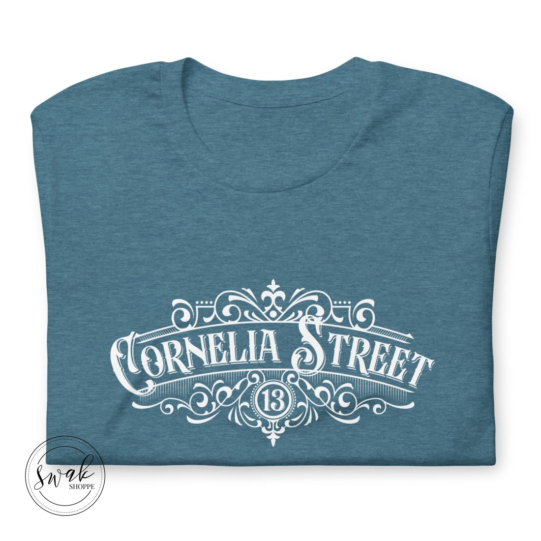 Cornelia Street Olde Shoppe Sign White Logo Unisex T-Shirt