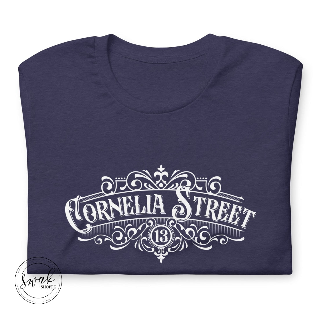 Cornelia Street Olde Shoppe Sign White Logo Unisex T-Shirt