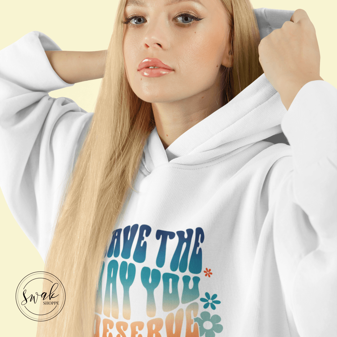 Have The Day You Deserve Groovy Retro Desert Unisex Hoodie