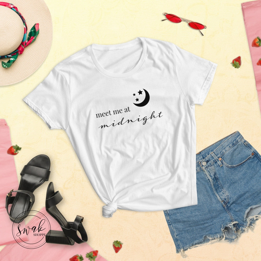 Meet Me At Midnight Moon Swiftie T-Shirt